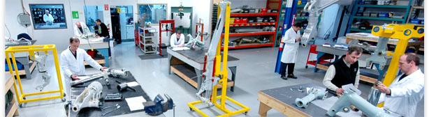Global Aerospace shop floor